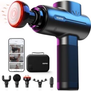 Renpho Massage Gun With Heat, Percussion Muscle Mini Massage Gun