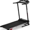 Serenelife Folding Treadmill Foldable Home Fitness Equipment With Lcd
