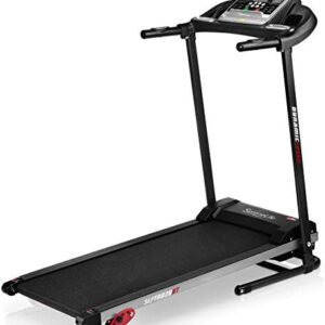 Serenelife Folding Treadmill Foldable Home Fitness Equipment With Lcd